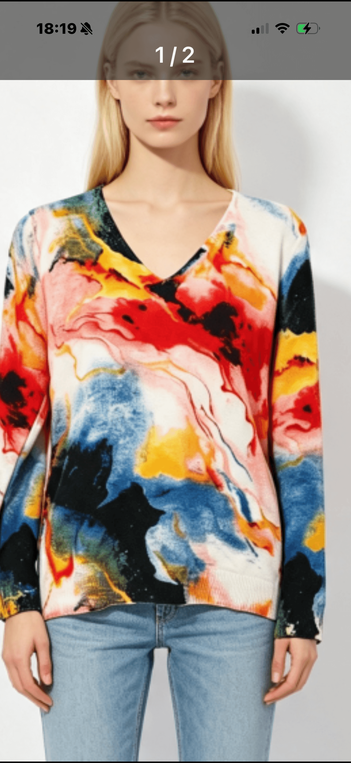 White Sweater « Multicolore » 1