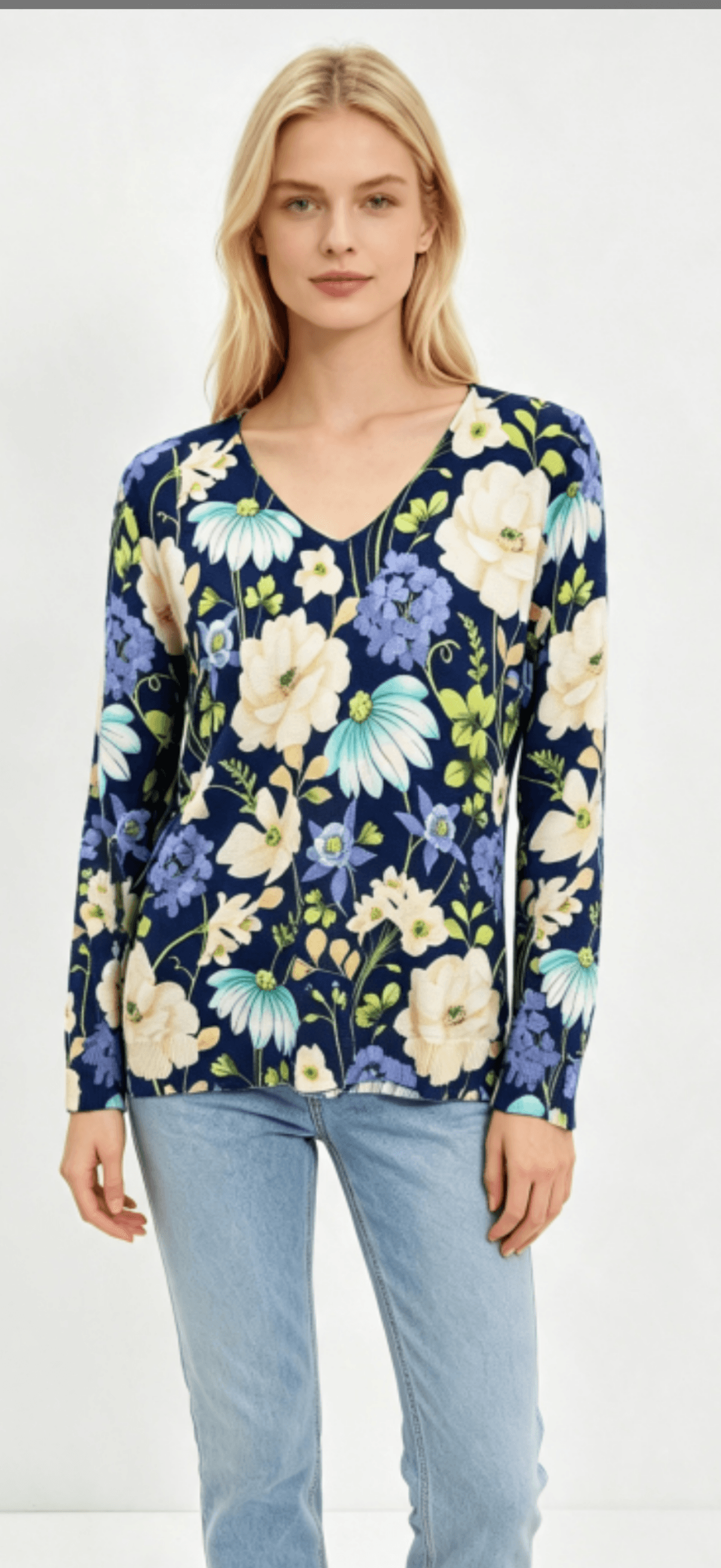 Navy Sweater 1